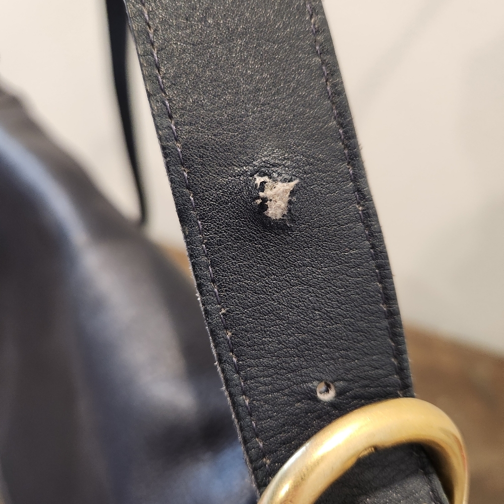 Vintage COACH Fletcher Saddle Bucket Crossbody Ba - Picture 3 of 11